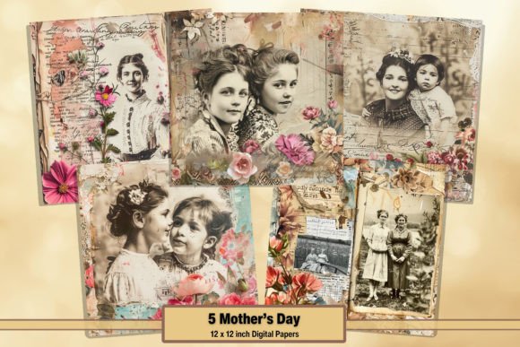 Download Printable Vintage Mother's Day Digitals - Printable Collection