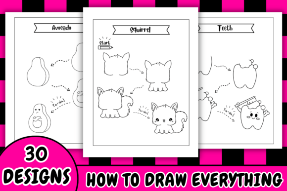 Download How to Draw Cute Stuff for Kids KDP - Premium Bundle