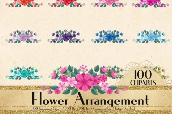 Download Flower Arrangement Clip Arts PNG - Arrangement Collection