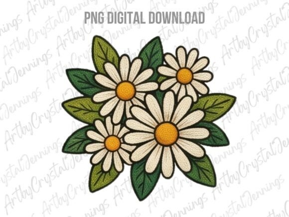 Download Daisy Floral Bouquet Clipart PNG - Premium Resources