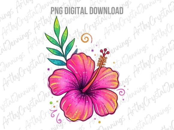 Download Pink Hibiscus Tropical Flower PNG - Flower png Collection